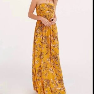 Free People Boho One Step Ahead Dress Hawaii Honey Combo Large *NEW with tags*